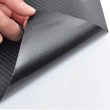 Vidaxl 2 st autofolie 3d 100x150 cm + 50x150 cm zwart