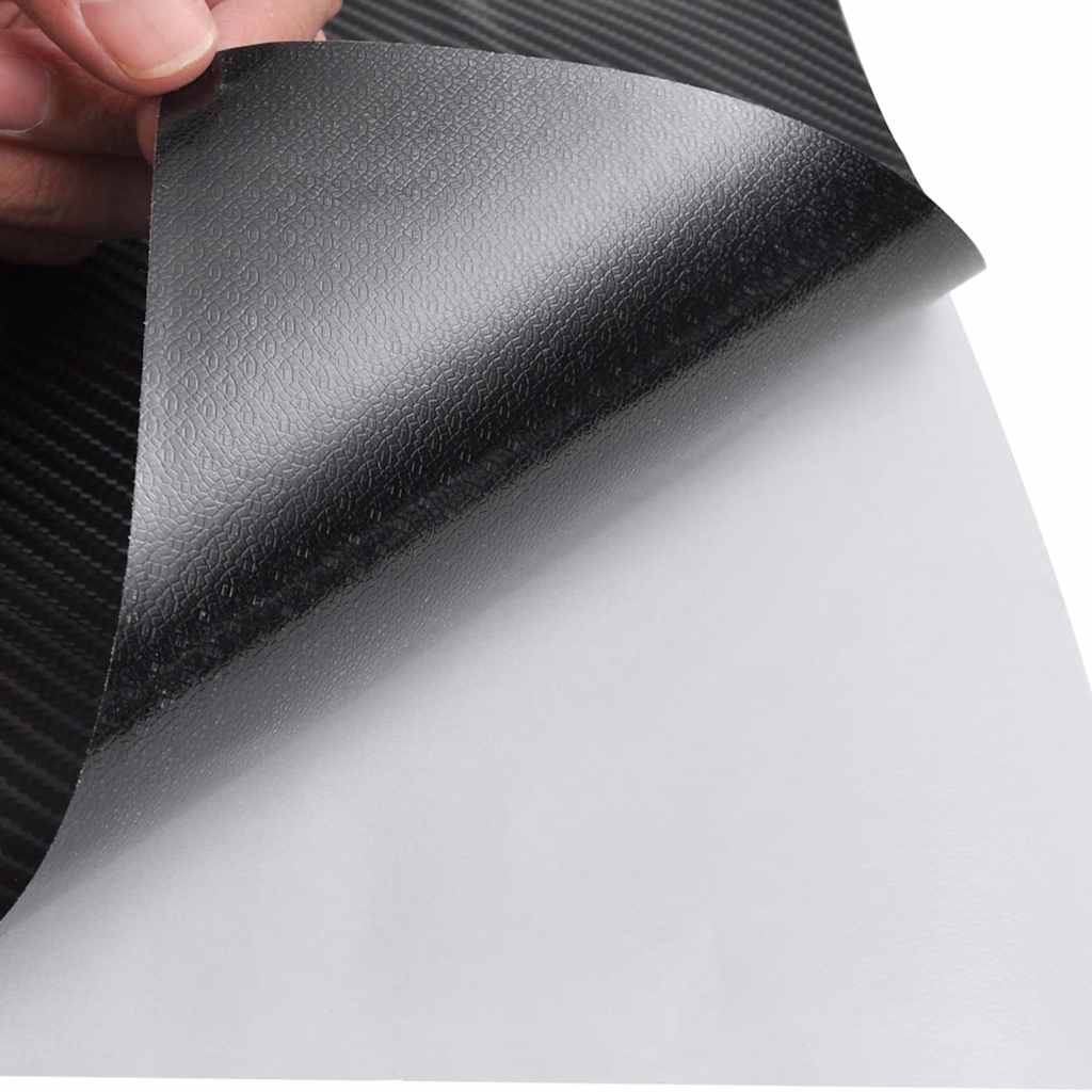 Vidaxl autofolie 4d 100x150 cm zwart