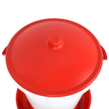Vidaxl pluimveewaterbak automatisch 18 l