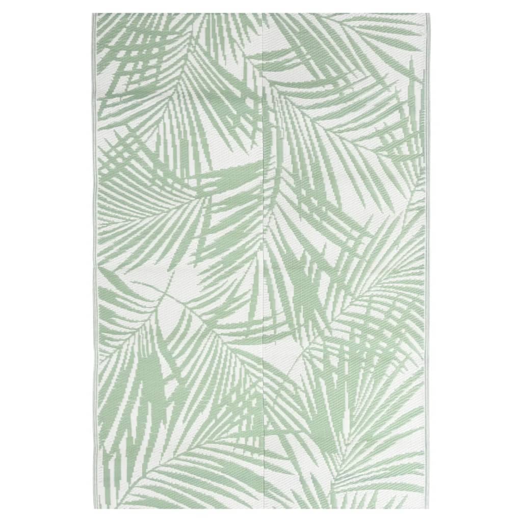 Vidaxl buitenkleed arakil 160x230 cm polypropeen groen