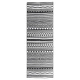 Vidaxl buitenkleed arakil 80x250 cm polypropeen zwart