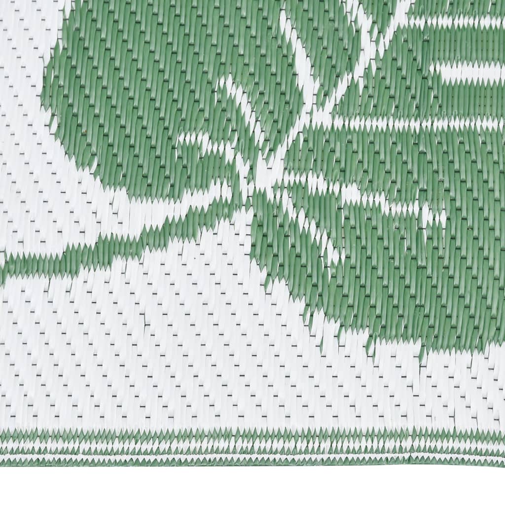 Vidaxl buitenkleed arakil 160x230 cm polypropeen groen