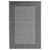 Vidaxl buitenkleed arakil 140x200 cm polypropeen zwart