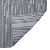 Vidaxl buitenkleed arakil 140x200 cm polypropeen antracietkleurig
