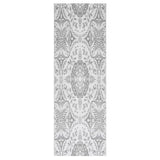 Vidaxl buitenkleed arakil 80x250 cm polypropeen lichtgrijs