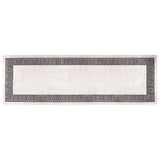 Vidaxl vloerkleed wasbaar anti-slip 80x300 cm lichtbeige