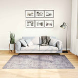 Vidaxl vloerkleed wasbaar anti-slip 120x180 cm grijs