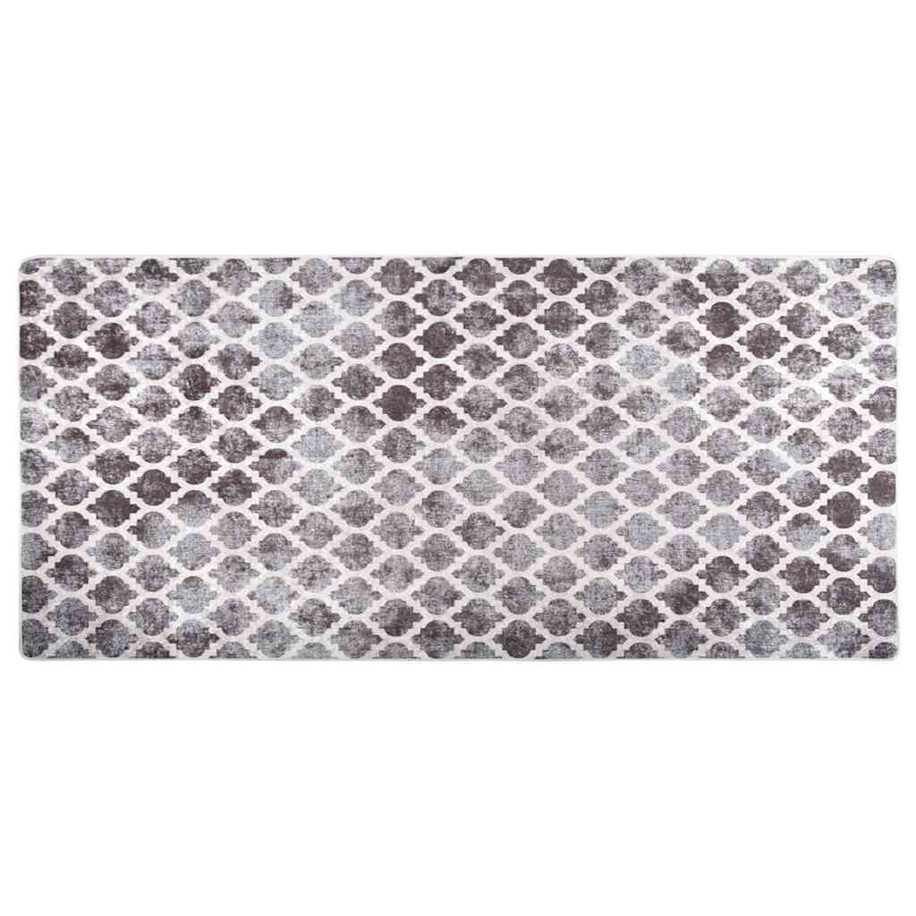Vidaxl vloerkleed wasbaar anti-slip 80x300 cm meerkleurig