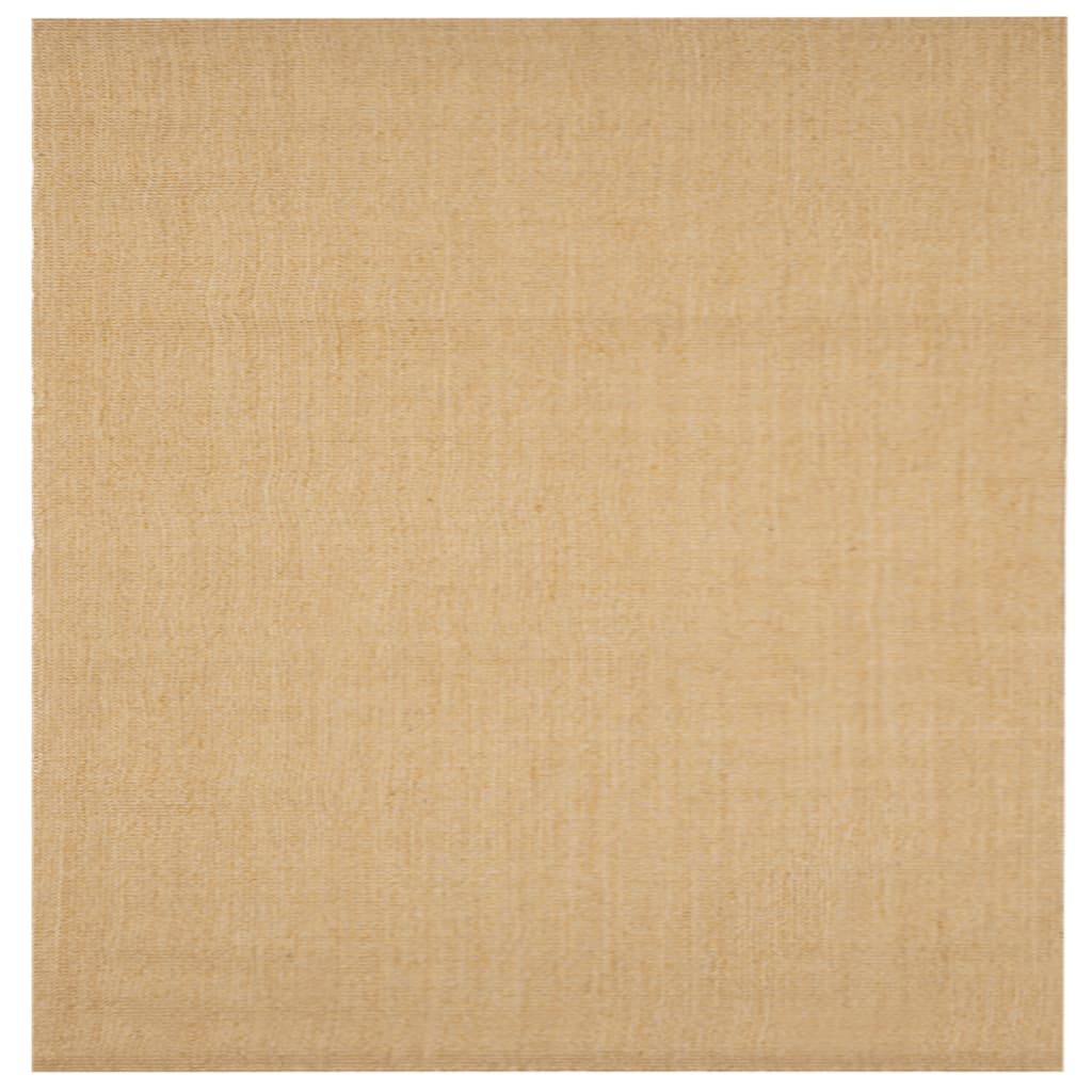 Vidaxl vloerkleed 100x100 cm natuurlijk sisal