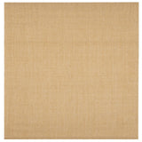Vidaxl vloerkleed 100x100 cm natuurlijk sisal