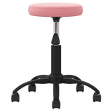 Vidaxl massagekruk fluweel roze