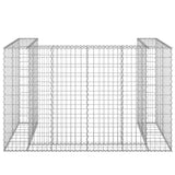 VidaXL Schanskorf voor containers 180x100x110 cm gegalvaniseerd staal