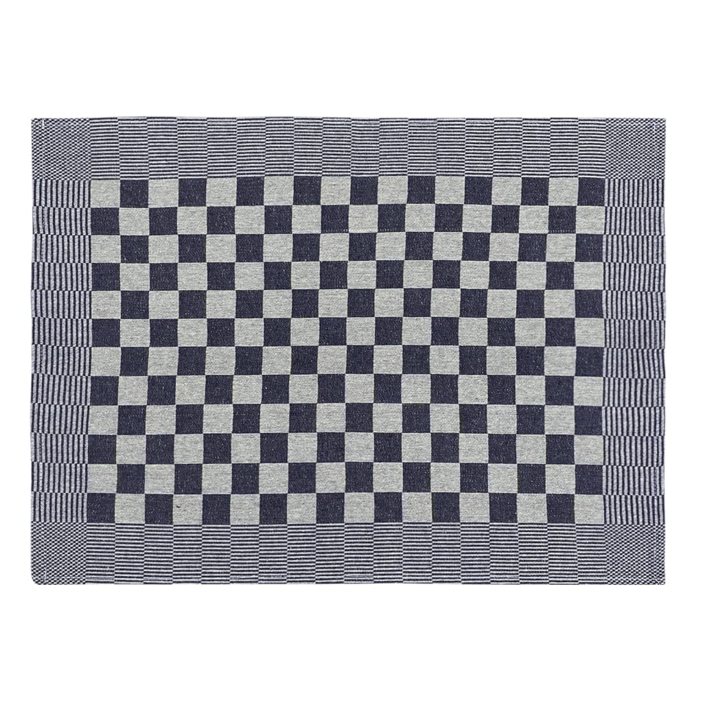 Vidaxl keukendoeken 20 st 50x70 cm katoen blauw en wit