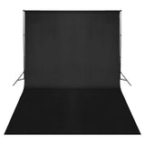 VidaXL Fotostudioset met verlichtingsset en achtergrond