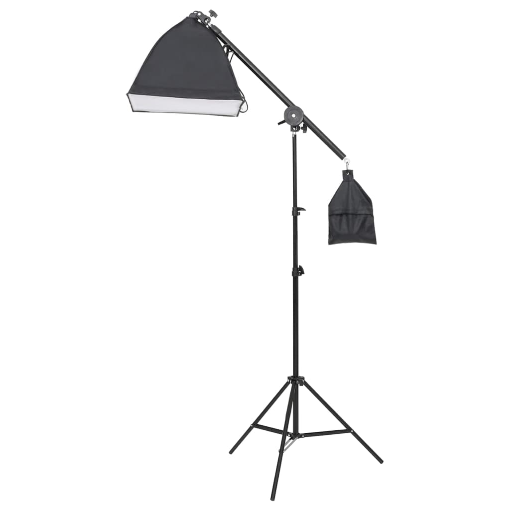 VidaXL Fotostudioset met verlichtingsset, achtergrond en reflector
