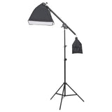 VidaXL Fotostudioset met verlichtingsset, achtergrond en reflector
