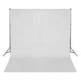 VidaXL Fotostudioset met verlichtingsset, achtergrond en reflector
