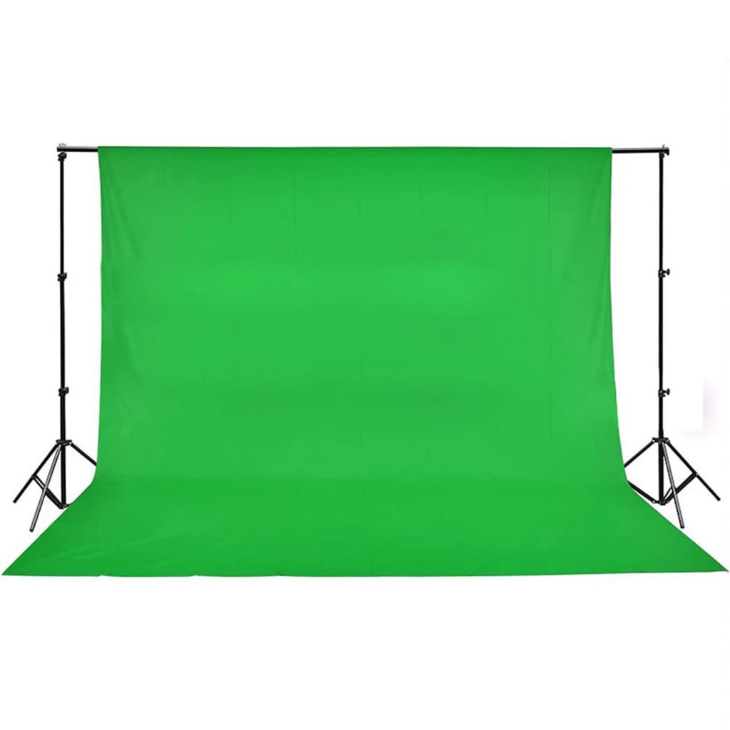 VidaXL Fotostudioset met verlichtingsset, achtergrond en reflector