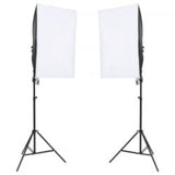 VidaXL Fotostudioset met verlichtingsset en achtergrond