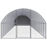 VidaXL Kippenren 3x16x2 m gegalvaniseerd staal