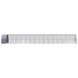 VidaXL Kippenren 3x16x2 m gegalvaniseerd staal