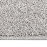 Vidaxl vloerkleed kortpolig 80x150 cm lichtgrijs