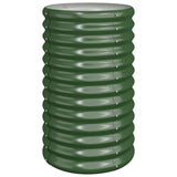 Vidaxl plantenbak 40x40x68 cm gegalvaniseerd staal groen