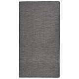 Vidaxl buitenkleed platgeweven 80x150 cm grijs