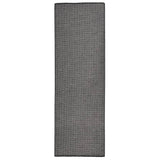 Vidaxl buitenkleed platgeweven 80x250 cm grijs