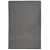 Vidaxl buitenkleed platgeweven 120x170 cm grijs