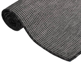 Vidaxl buitenkleed platgeweven 120x170 cm grijs