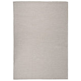 Vidaxl buitenkleed platgeweven 140x200 cm taupe