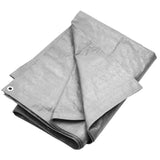 Vidaxl dekzeil 180 g m² 4x5 m hdpe grijs