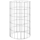 Vidaxl gabion plantenbakken 3 st rond verhoogd ø30x50 cm staal