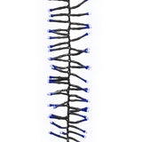 Vidaxl lichtslinger cluster met 3000 led's blauw 23m pvc