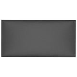Vidaxl wandpanelen 12 st 0,54 m² 30x15 cm kunstleer grijs