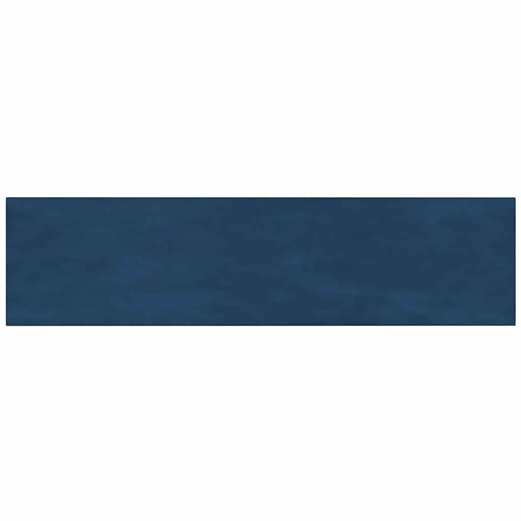 Vidaxl wandpanelen 12 st 1,08 m² 60x15 cm fluweel blauw