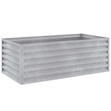 Vidaxl verhoogde tuinbak 100x50x36 cm cortenstaal