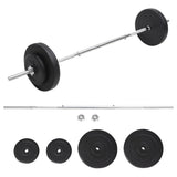 VidaXL Halster met gewichten 30 kg