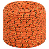 Vidaxl boottouw 8 mm 100 m polypropyleen oranje