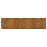 VidaXL Gazonranden 30 stuks 25x103 cm flexibel cortenstaal