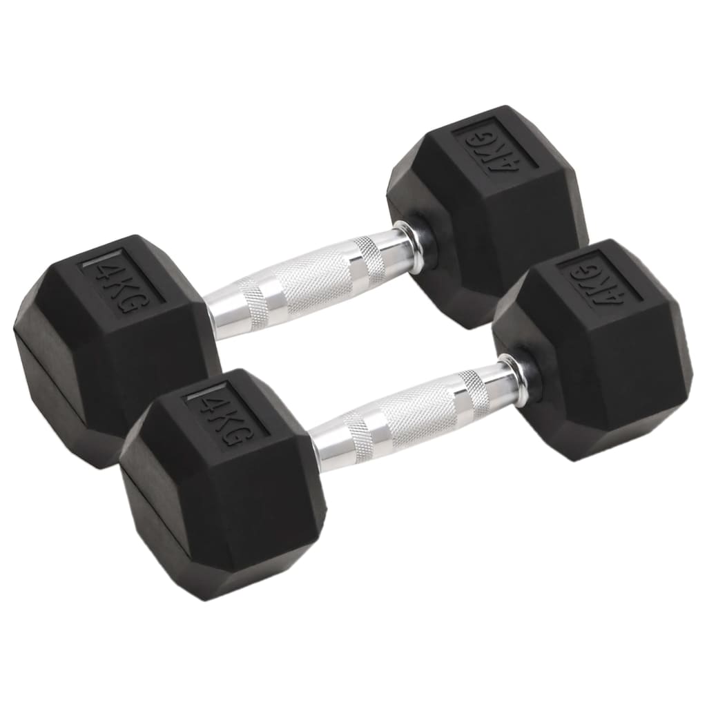VidaXL Halsters 2 st 8 kg gietijzer