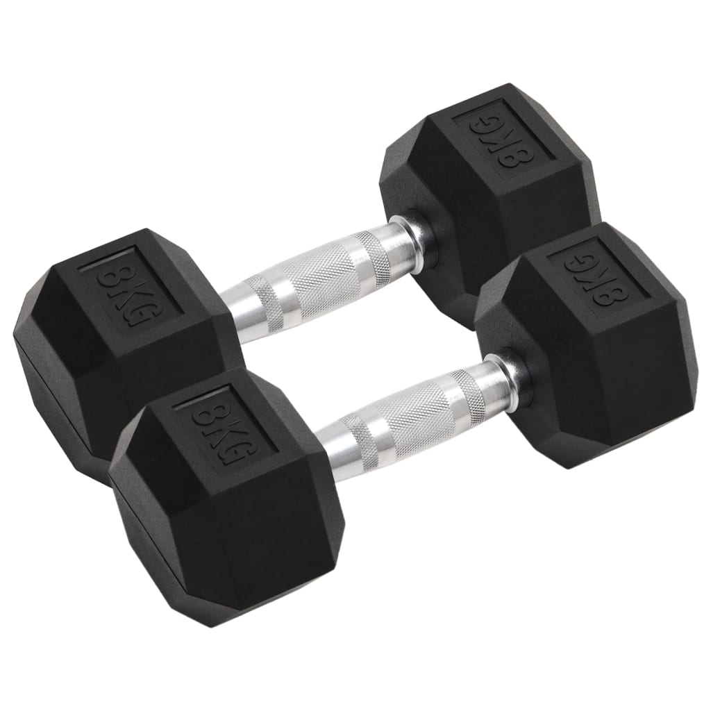 VidaXL Halsters 2 st 16 kg gietijzer