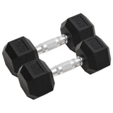 VidaXL Halsters 2 st 16 kg gietijzer