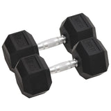 VidaXL Halsters 2 st 25 kg gietijzer