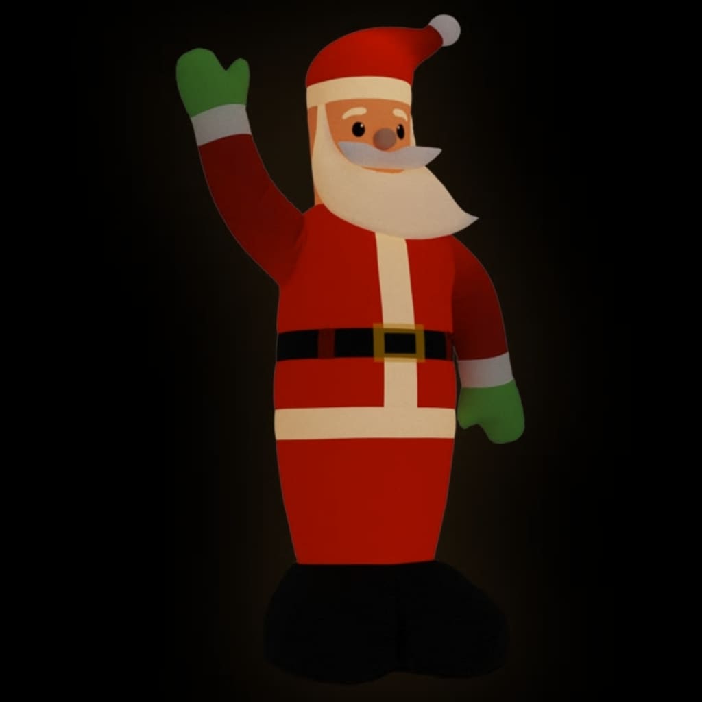 VidaXL Kerstman opblaasbaar met LED's 475 cm