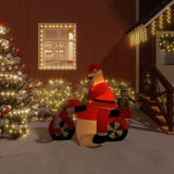 VidaXL Kerstman opblaasbaar LED 156 cm
