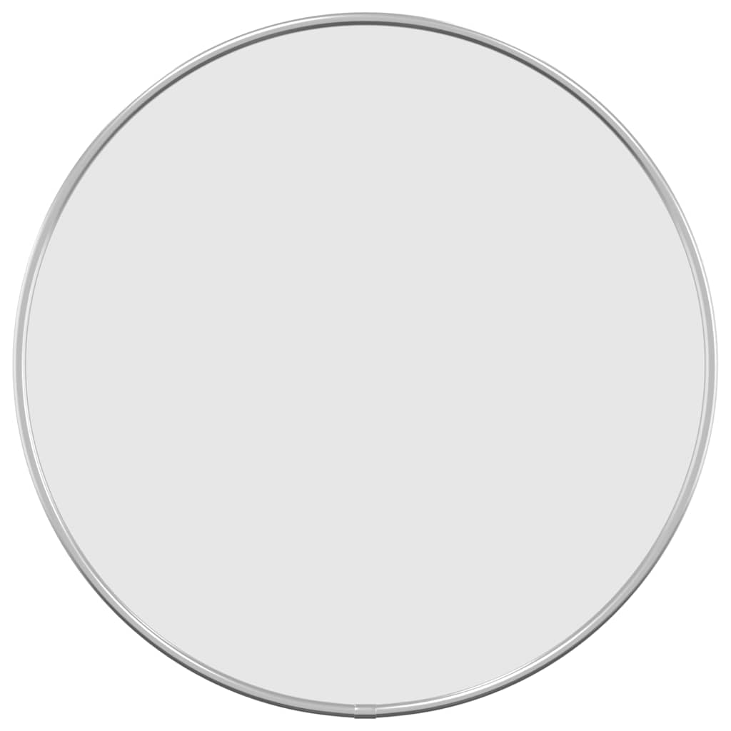 Vidaxl wandspiegel rond ø40 cm zilverkleurig