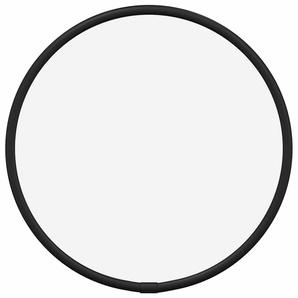 Vidaxl wandspiegel rond ø20 cm zwart