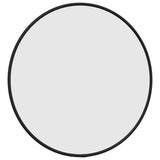 Vidaxl wandspiegel rond ø40 cm zwart